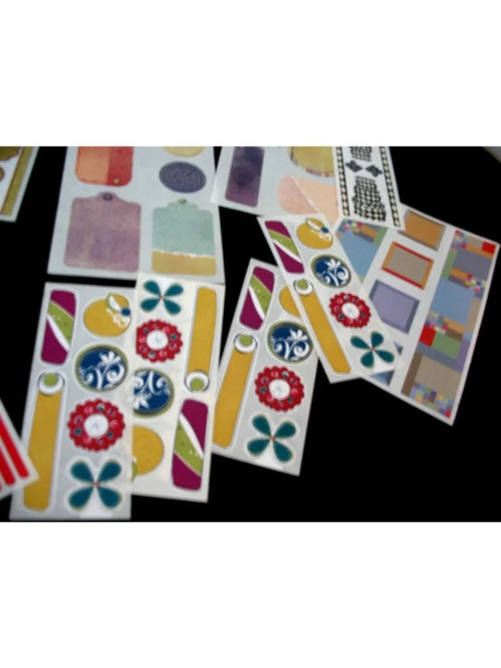 Lot  Mod Designs, earthtones, Primary, Tropical, Inspiration, Stickers